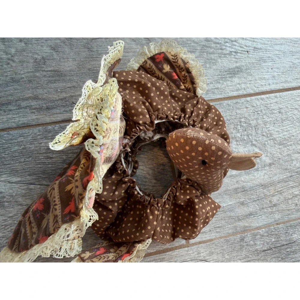 Avon Turkey Bowl Cover Basket Thanksgiving Table Vintage Gift Cottage Decor